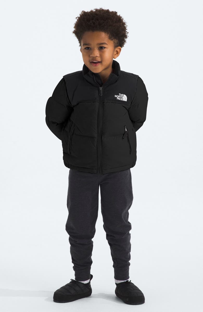 The North Face Kids' 1996 Retro Nuptse<sup>®</sup> Packable 700 Fill Power Down Jacket, Alternate, color, Tnf Black R