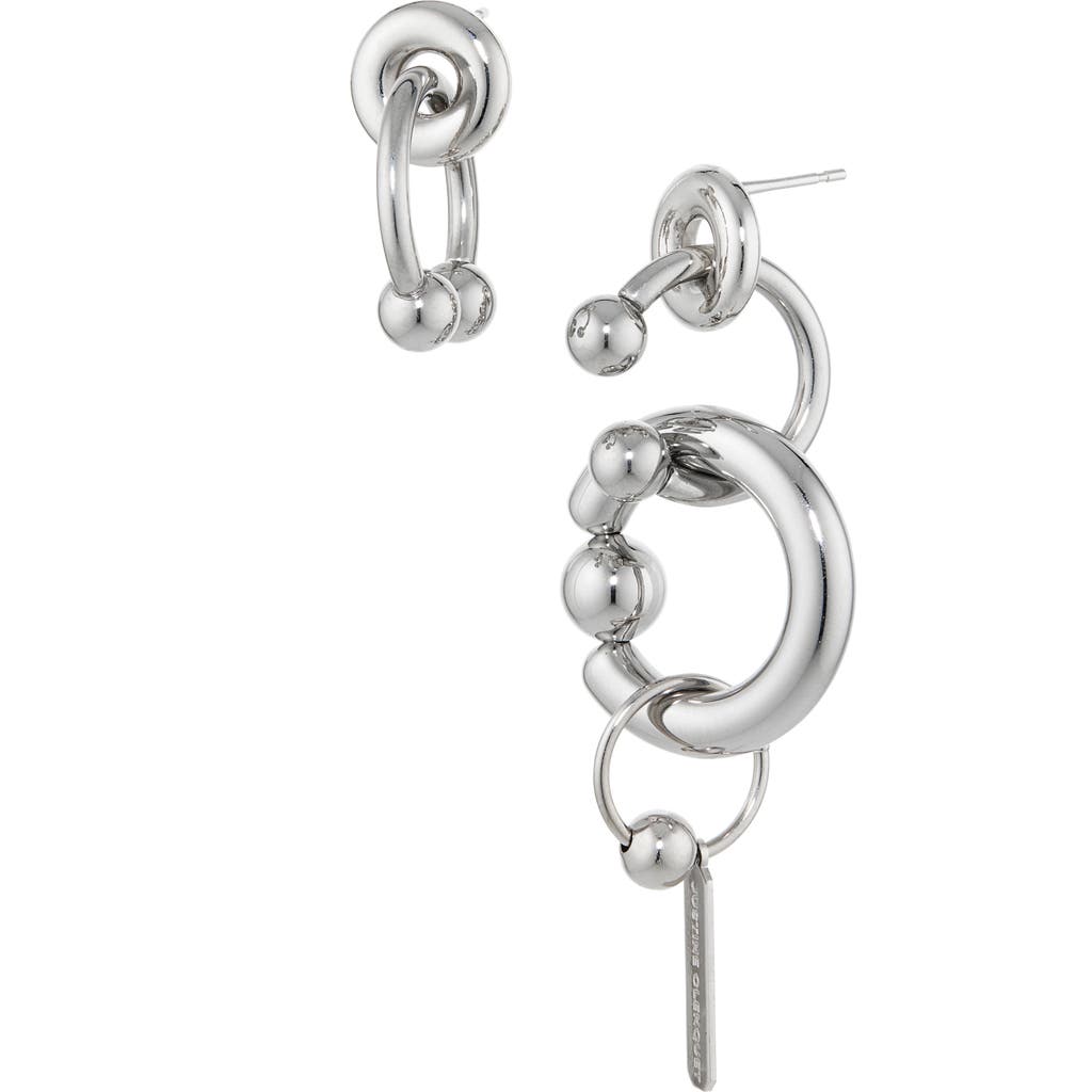 JUSTINE CLENQUET JUSTINE CLENQUET DOLLY MISMATCHED DROP EARRINGS