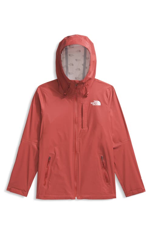The North Face Alta Vista Hooded Water Repellent Jacket In Red