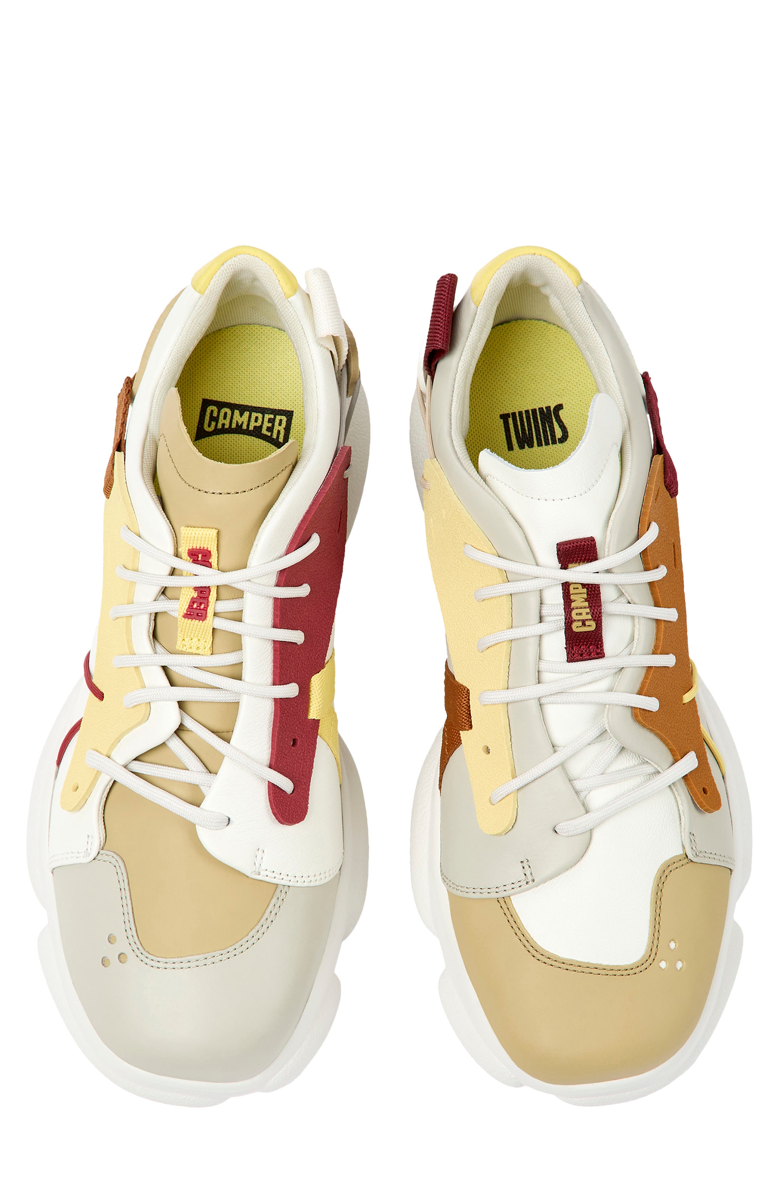 Camper Karst Sneaker, Alternate, color, Beige Multi