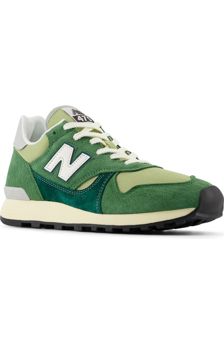 New Balance Gender Inclusive 475 Sneaker, Main, color, Everglade Green/ Mallard Green