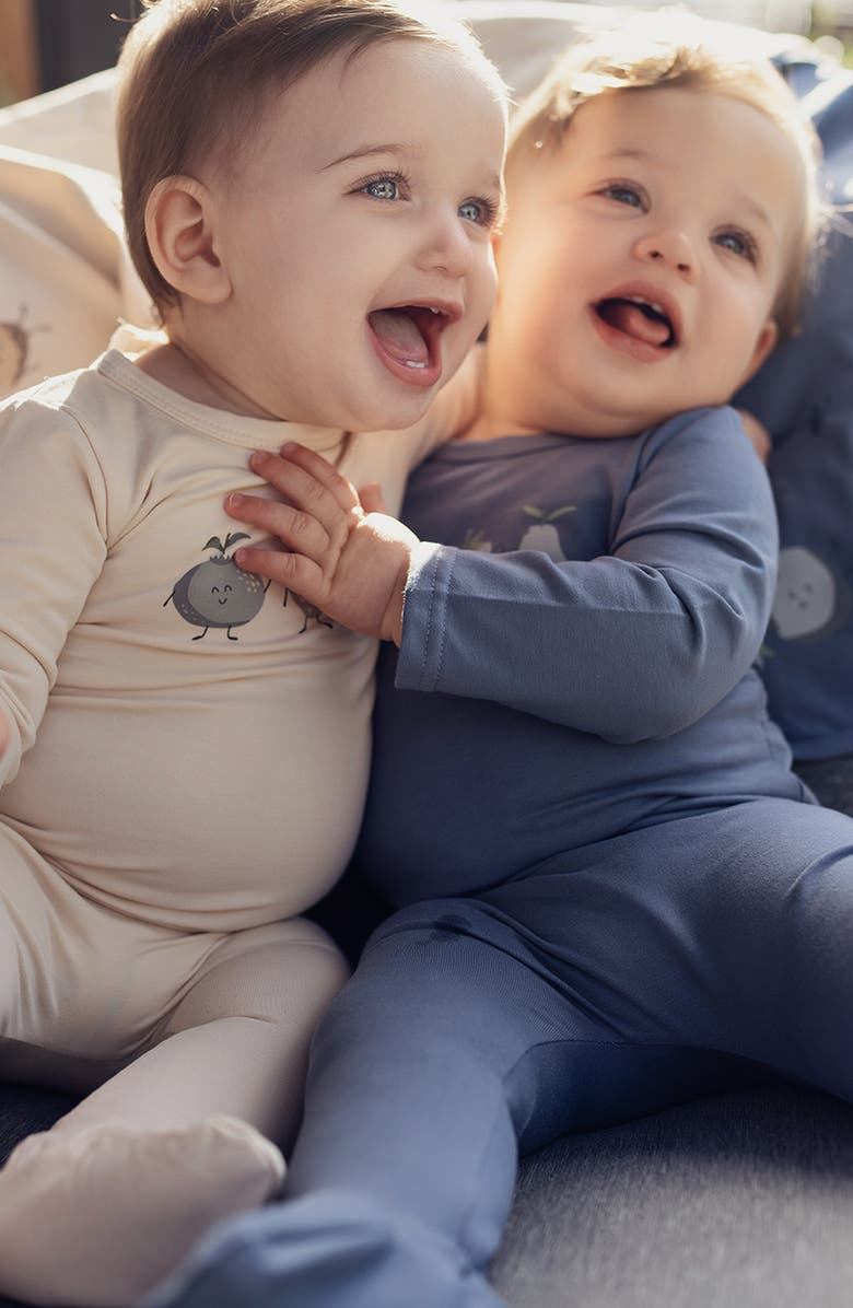 Manière Fruity Friends Footie, Alternate, color, White