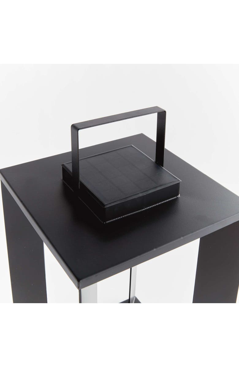 Napa Home & Garden Hanley Solar Led Lantern 18", Alternate, color, Black