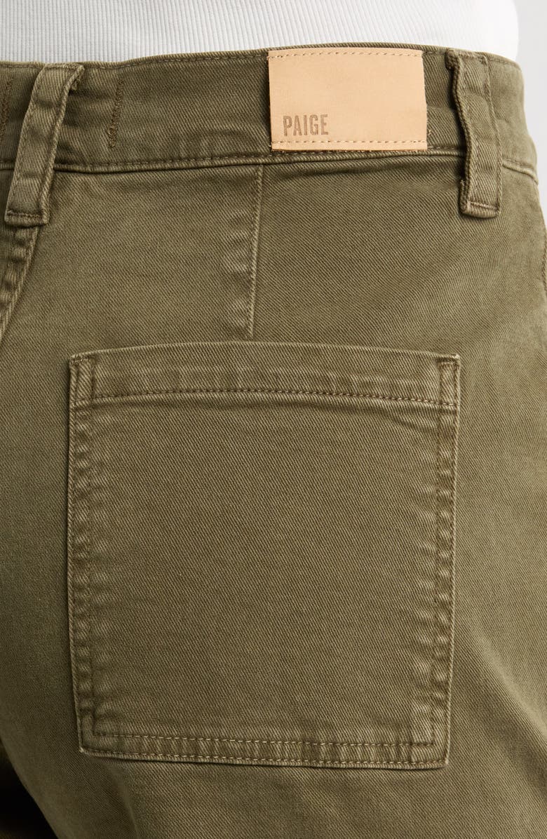 PAIGE Cameron High Waist Ankle Wide Leg Utility Jeans, Alternate, color, Vintage Meadow Spring