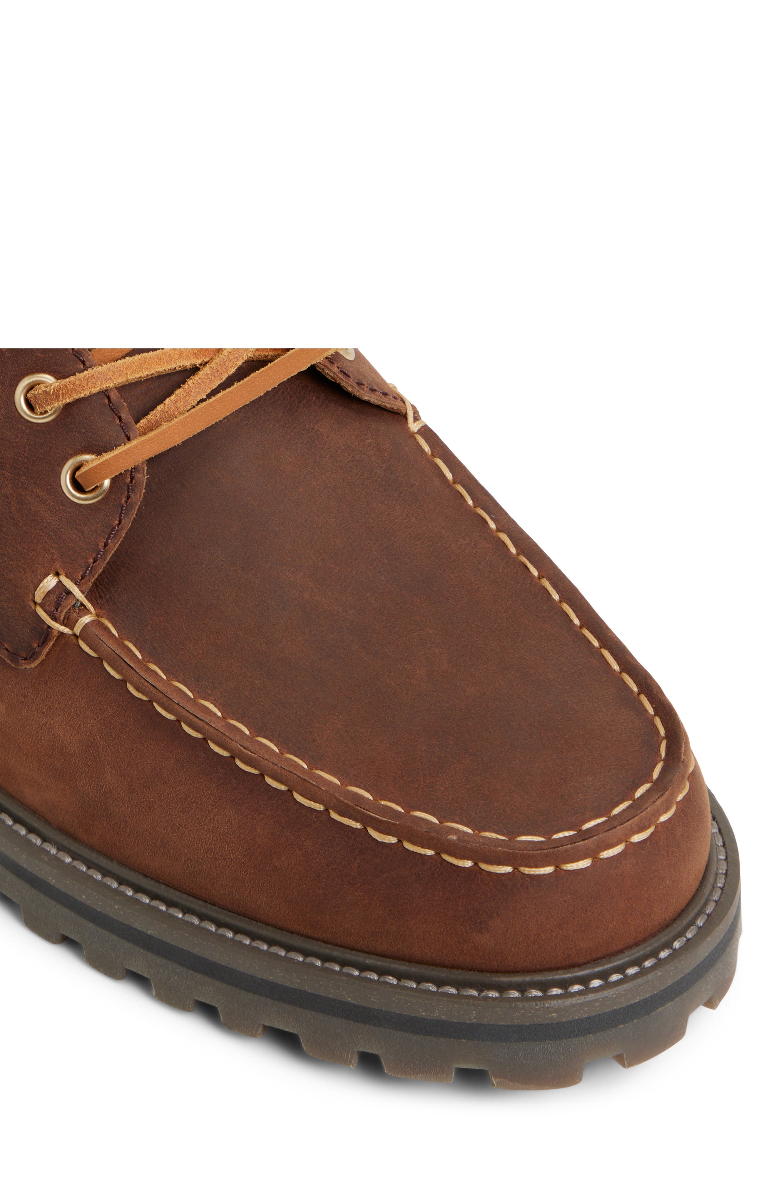 ALDO Farrell Lace-Up Boot, Alternate, color, Medium Brown