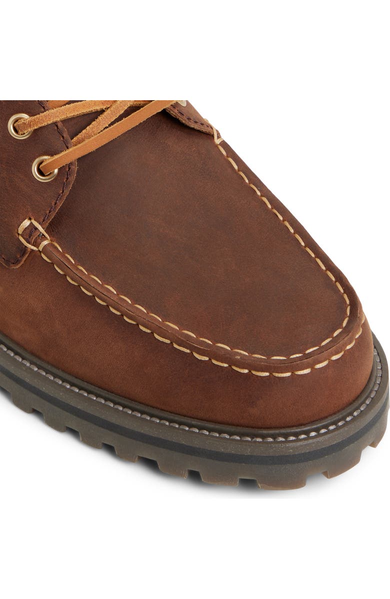 ALDO Farrell Lace-Up Boot, Alternate, color, Medium Brown