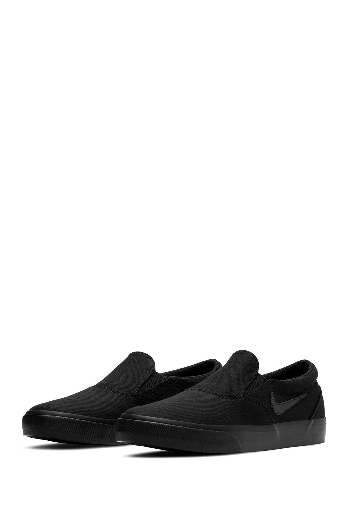 SB Charge Slip-On Sneaker, Alternate, color, 003 BLACK/BLACK