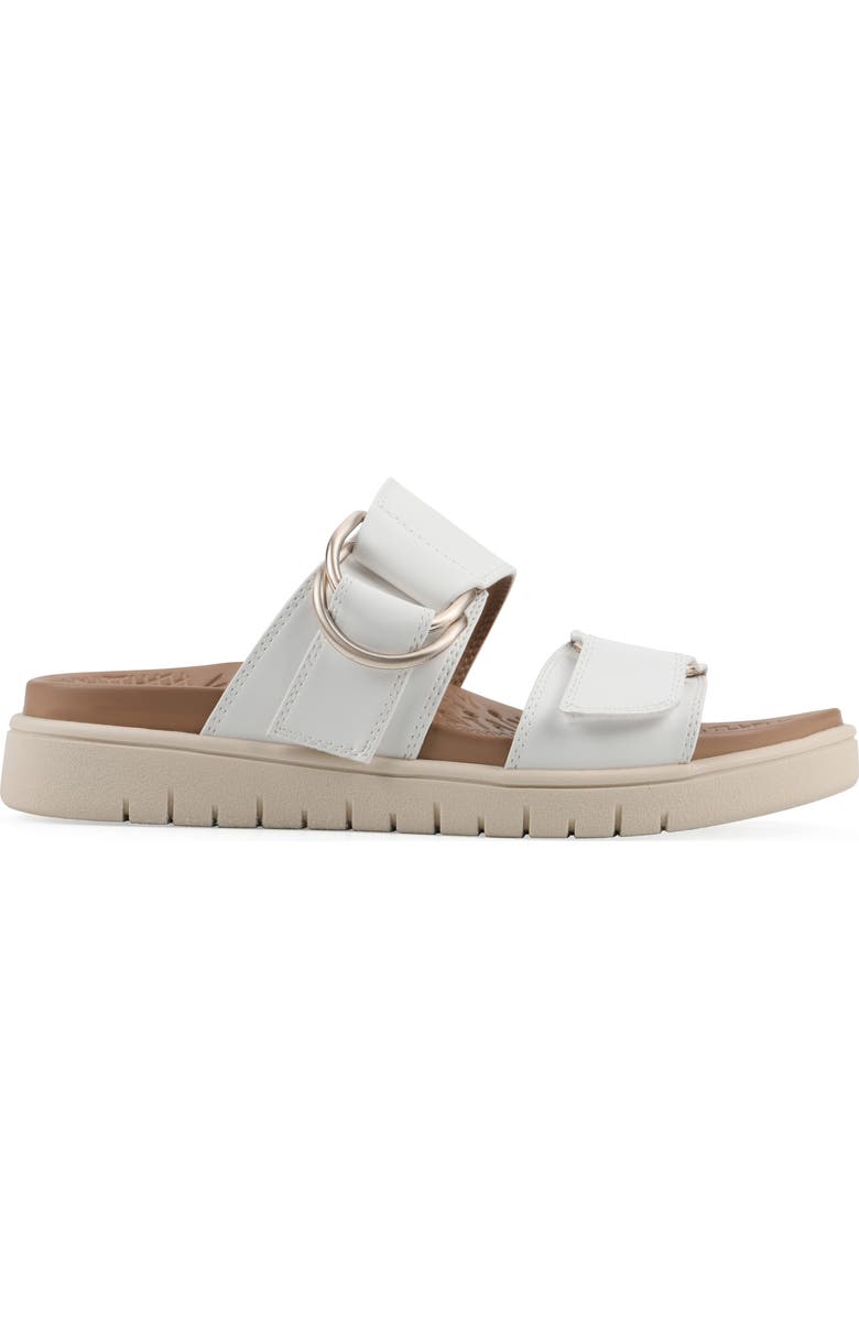White Mountain Footwear Namaste Fom Recovery Slide Sandal, Alternate, color,
