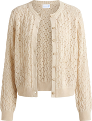 Cartolina August Pointelle Cardigan