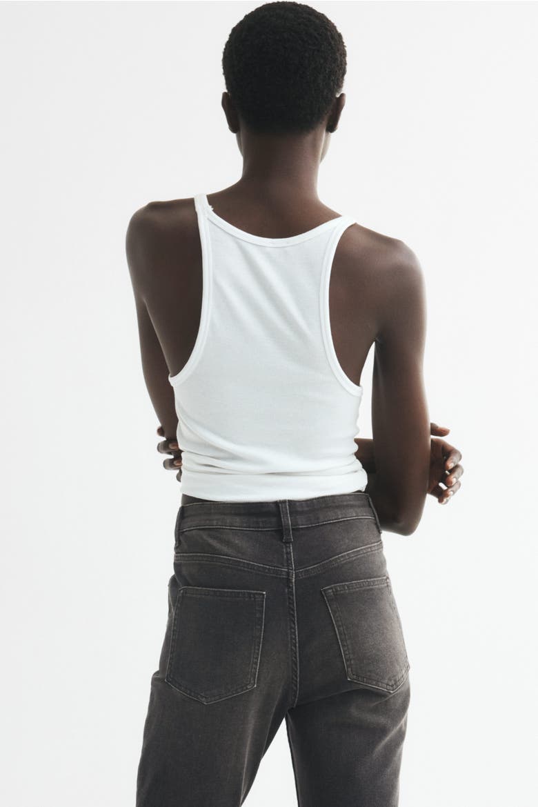 Skinny High Waist Jeans, Alternate, color, Dark denim gray