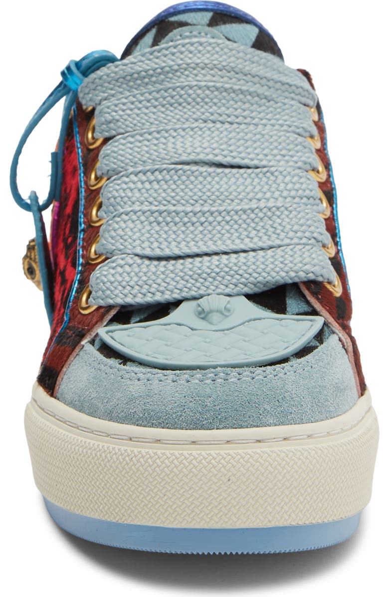 KG Kurt Geiger Southbank Tag Genuine Calf Hair Sneaker, Alternate, color, Blue/ Dark C