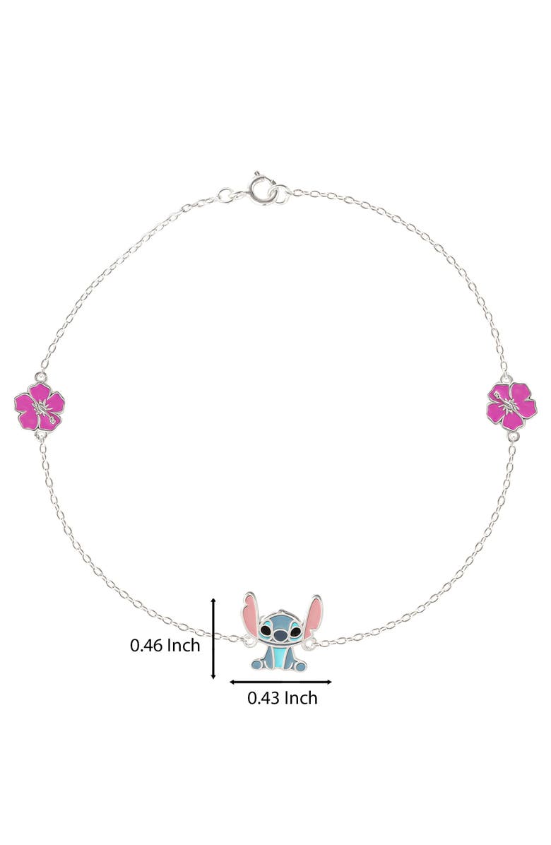 Disney Sterling Silver Anklet, Alternate, color,