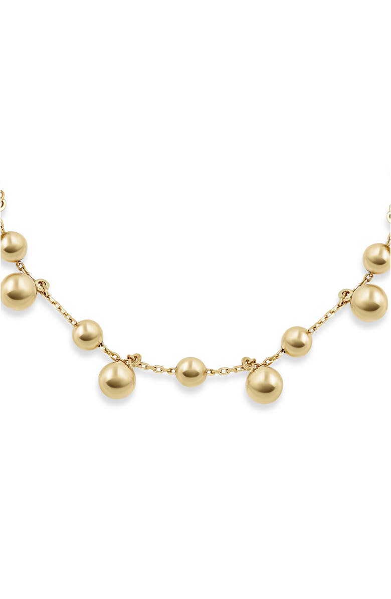 Bony Levy 14K Gold Sphere Station Bracelet, Alternate, color, 