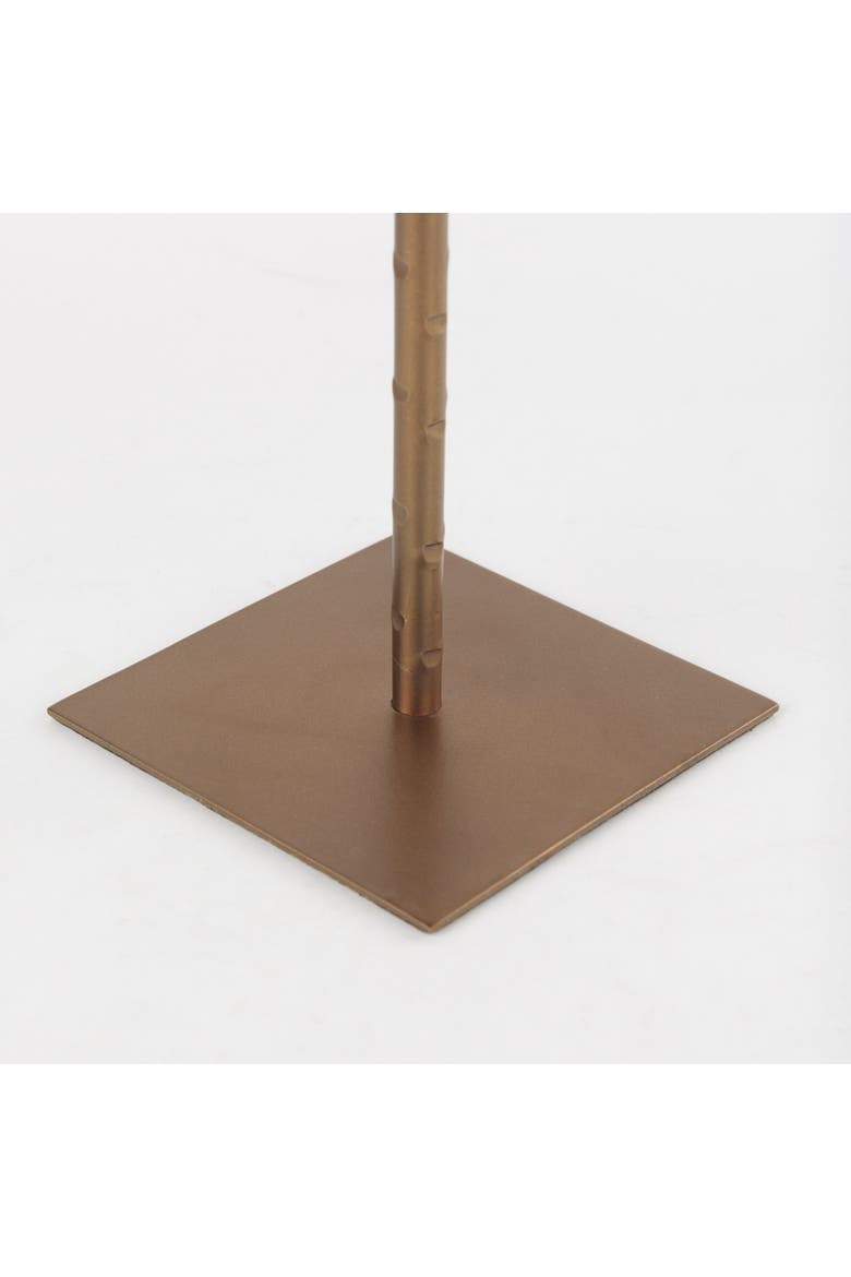 Porter Iron Candle Holder, Alternate, color, Gold