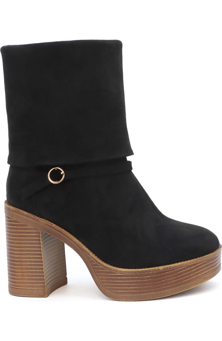 YOKI Platform Boot, Alternate, color, Black