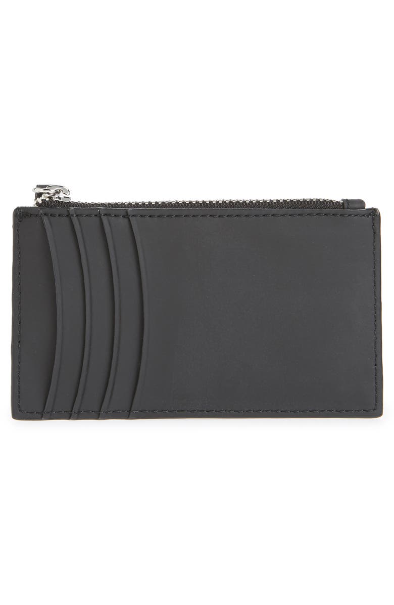 Ted Baker London Rubber Leather Card Holder, Alternate, color,