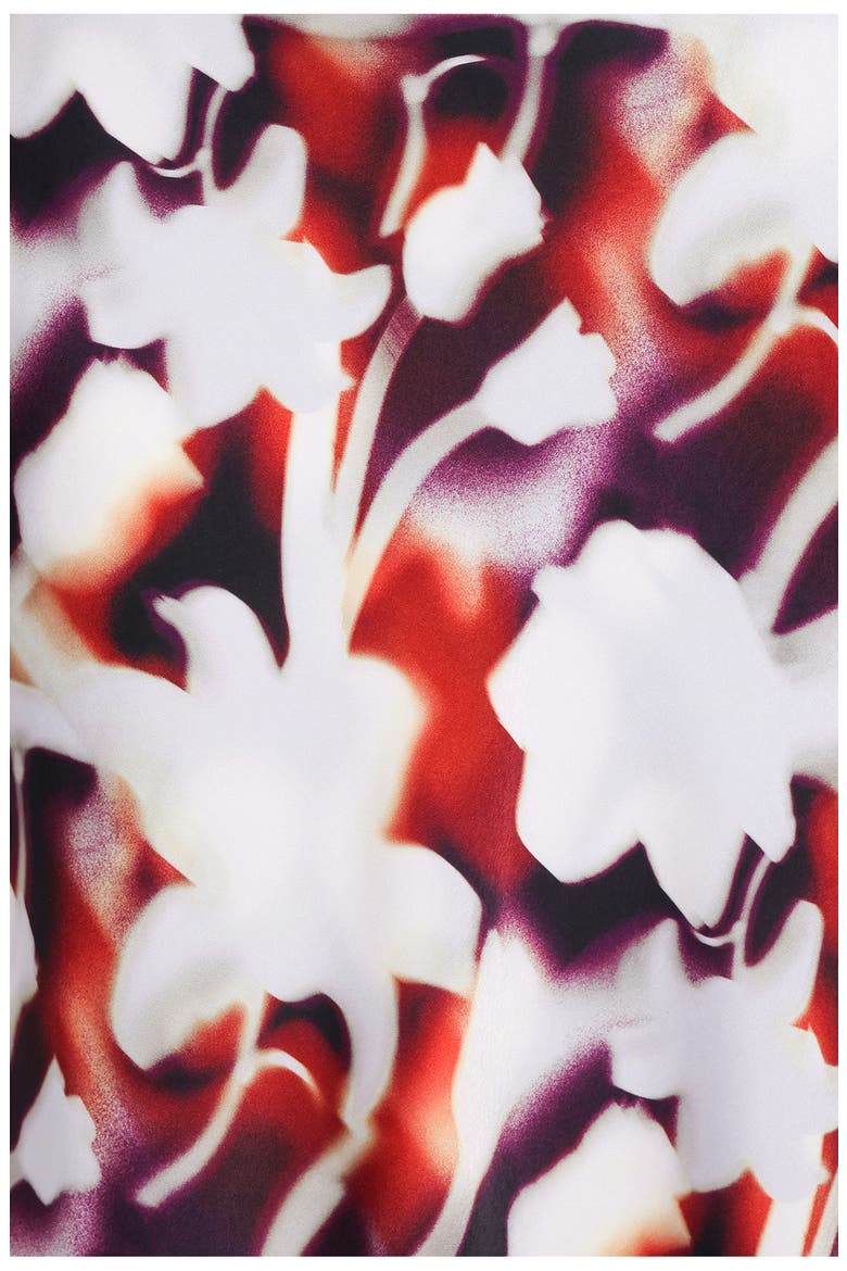 Deidra Floral Long Sleeve Dress, Alternate, color, BLURRED FLORAL
