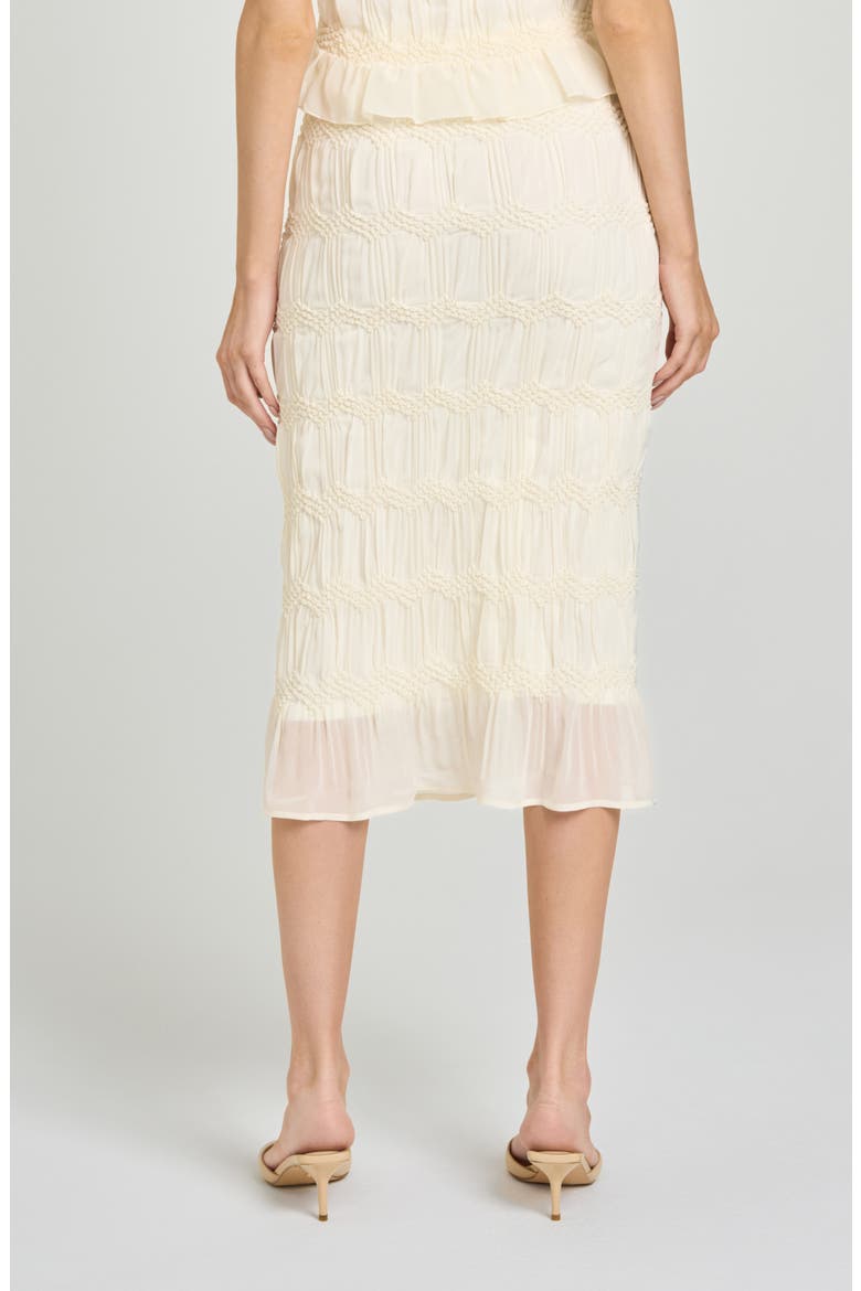 Kristina Midi Skirt, Alternate, color, CREAM