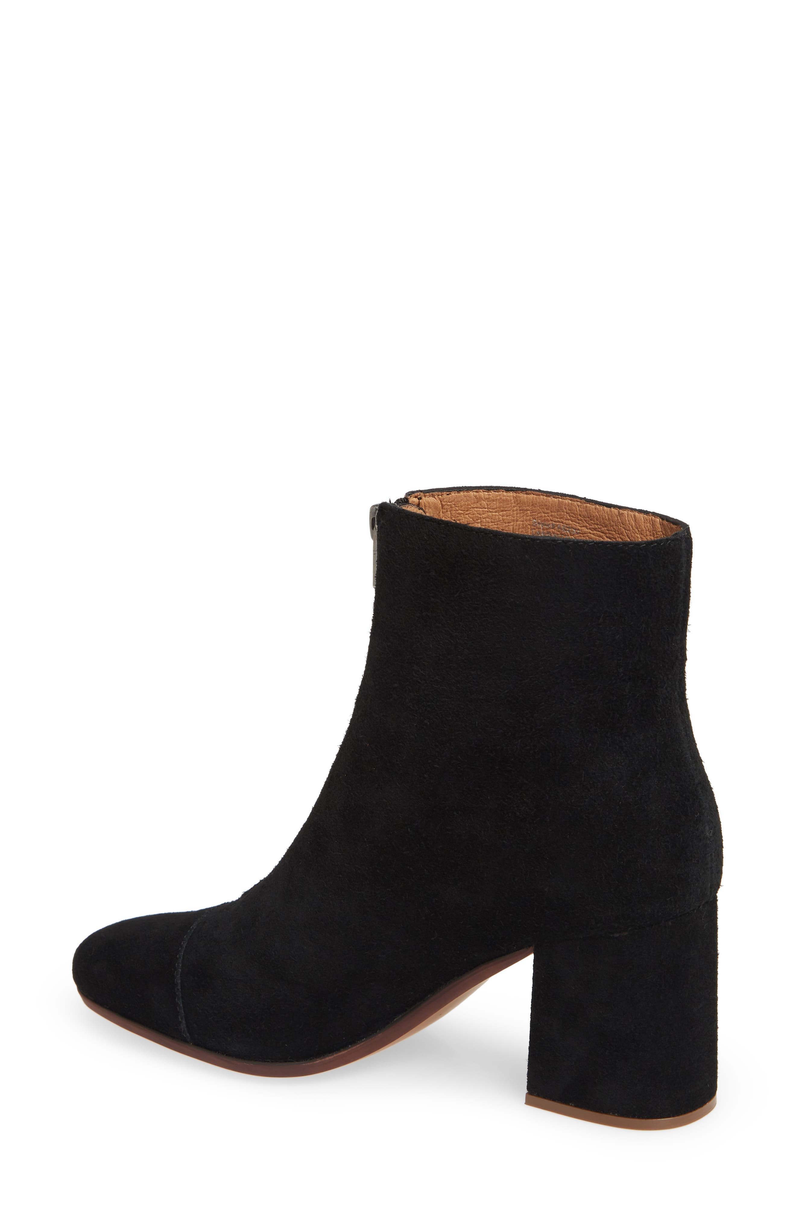 Madewell The Amalia Zip Suede Boot, Alternate, color, 