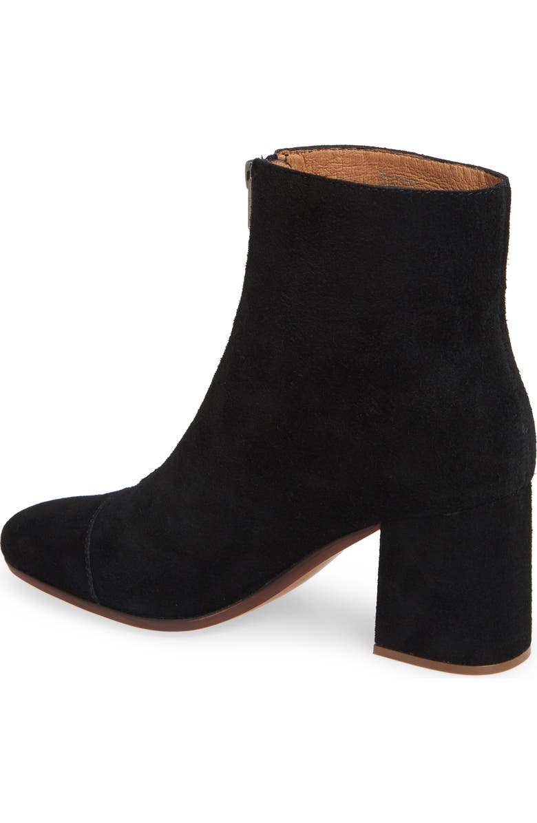 Madewell The Amalia Zip Suede Boot, Alternate, color,