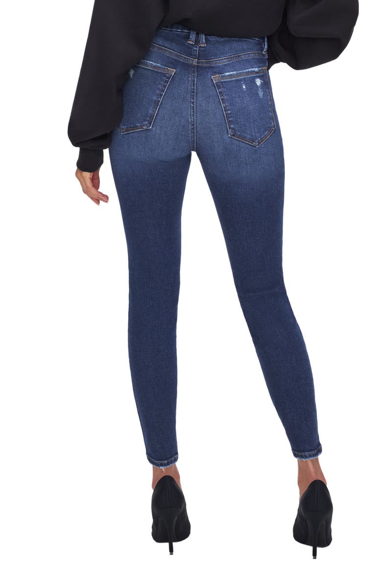 Good American Always Fit Good Legs Crop Skinny Jeans, Alternate, color,