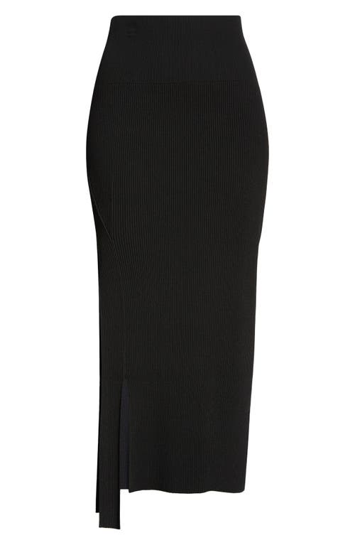 VICTORIA BECKHAM VICTORIA BECKHAM MULTISLIT RIB MIDI SKIRT