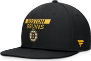 FANATICS Men's Fanatics Black Boston Bruins Authentic Pro Prime Snapback Hat
