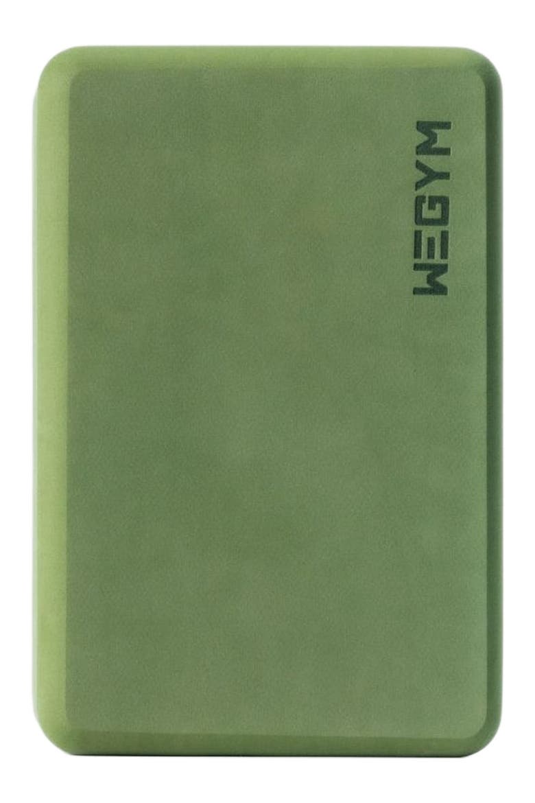 Exercise Block - Foam, Alternate, color, Forest