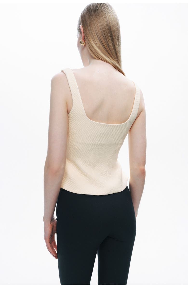 Nocturne Corset-Inspired Blouse, Alternate, color, 