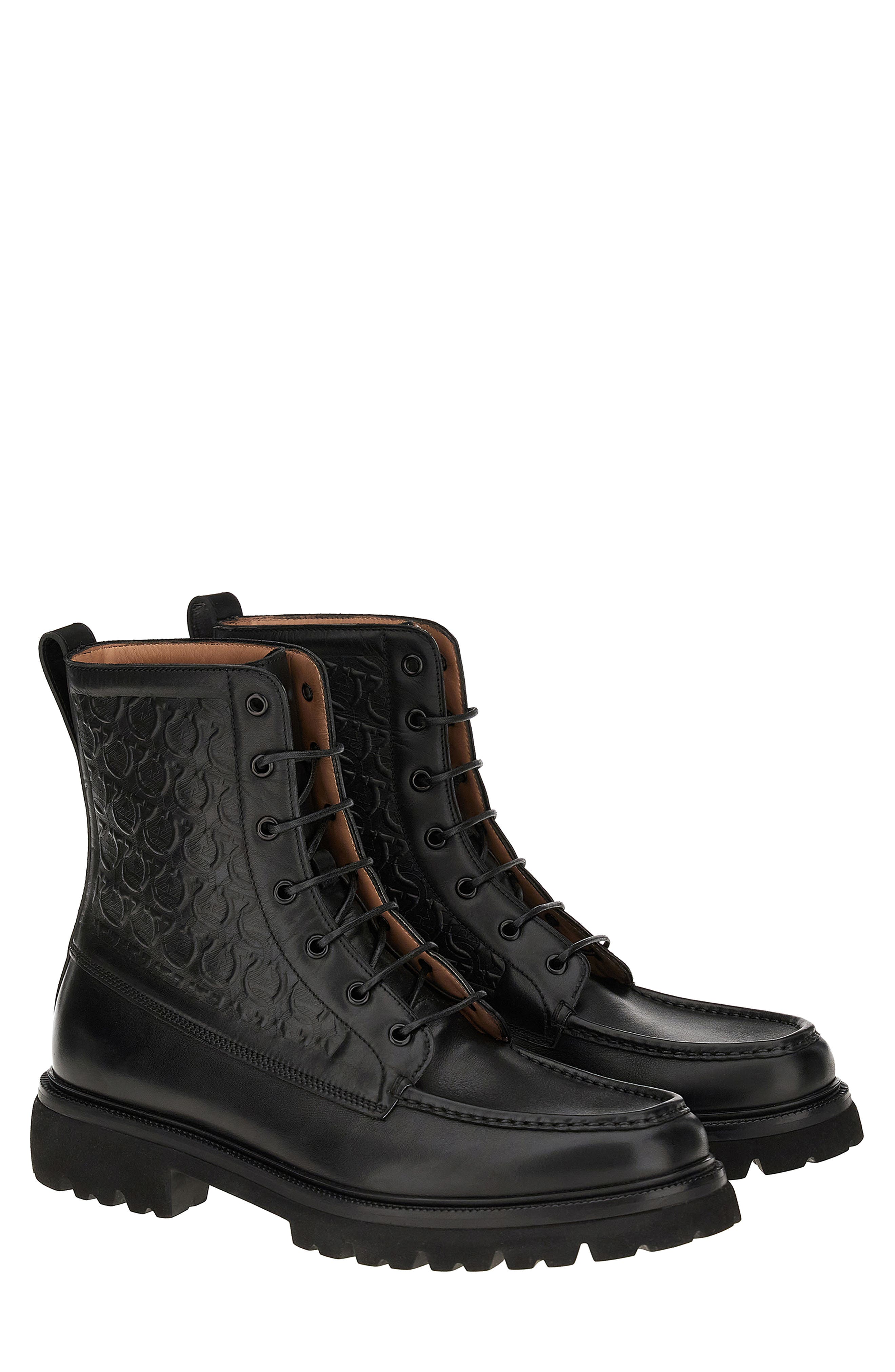FERRAGAMO Salvatore Ferragamo Naval Gancio Boot, Main, color, 
