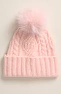 Treasure & Bond Cable Stitch Pom Beanie