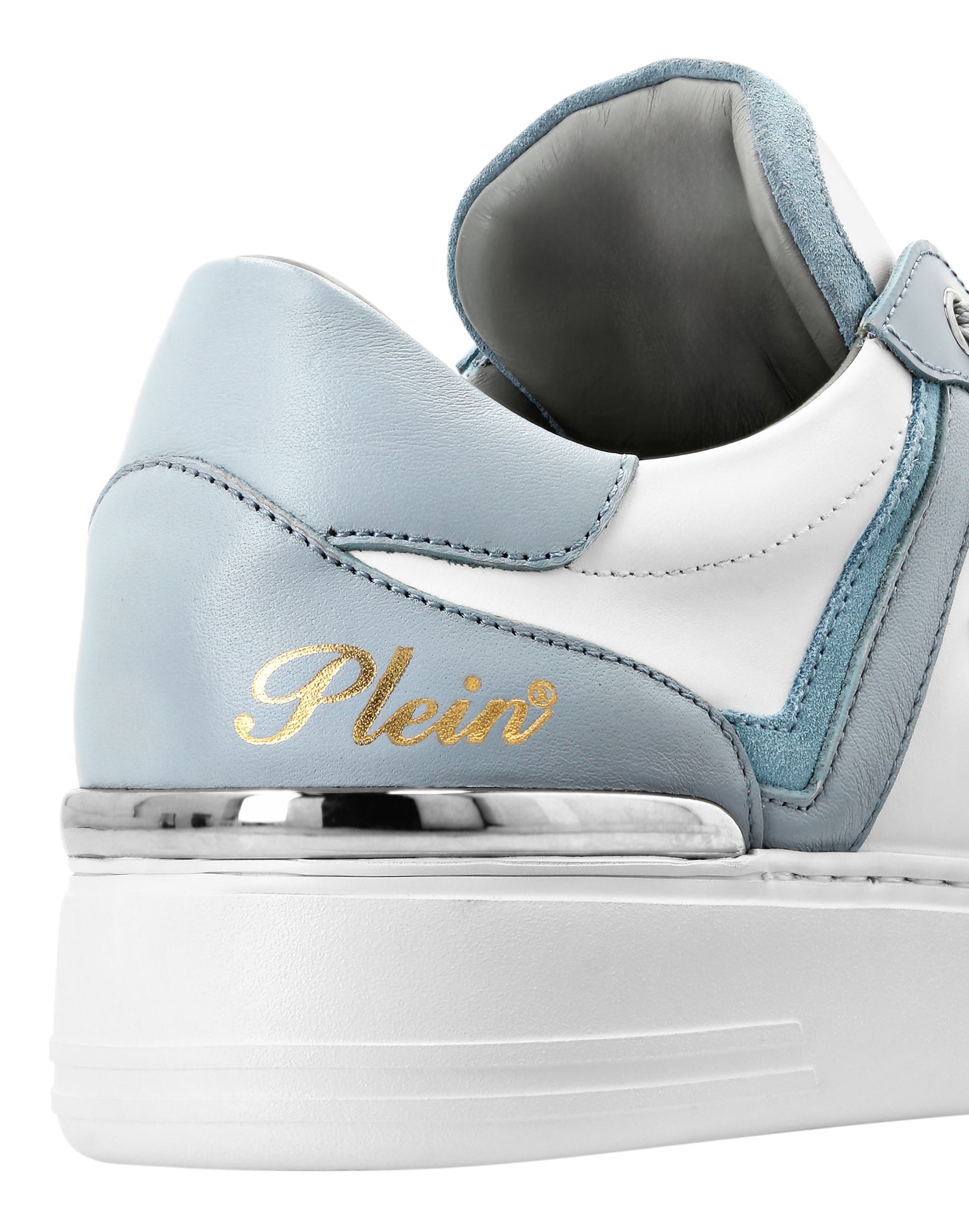 Low Top Sneakers Stripes Unisex, Alternate, color, lightblue