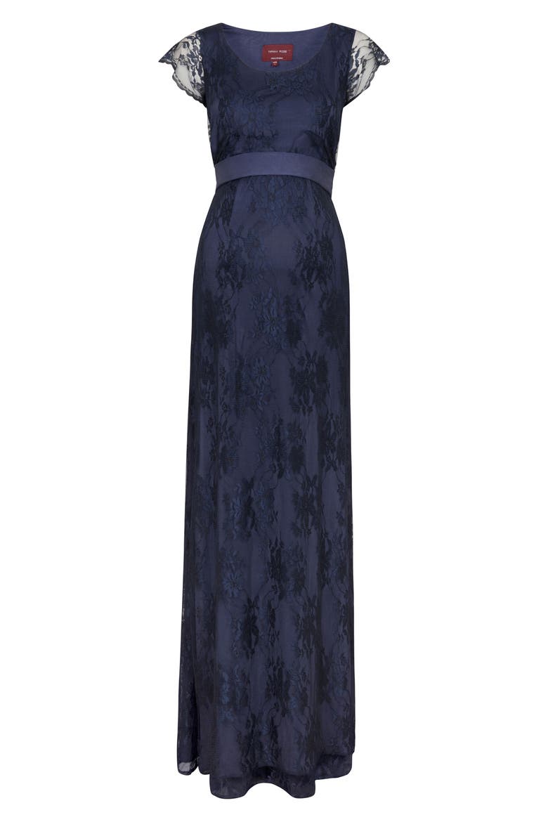 April Lace Maternity/Nursing Gown, Alternate, color, ARABIAN NIGHTS
