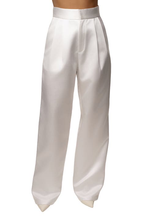 City Nights Satin Trouser