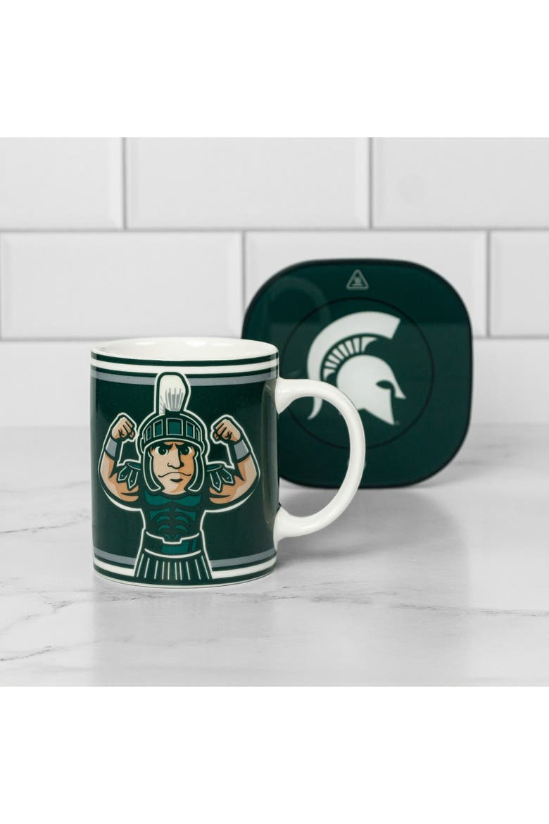 Michigan State Spartans Mug Warmer with Mug, Alternate, color, None