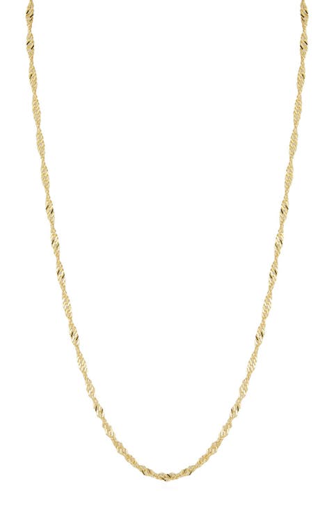 Singapore Chain Necklace