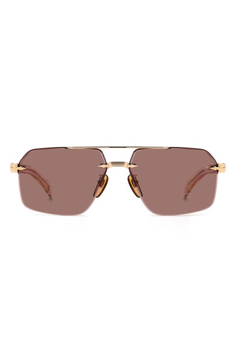 61mm Navigator Sunglasses