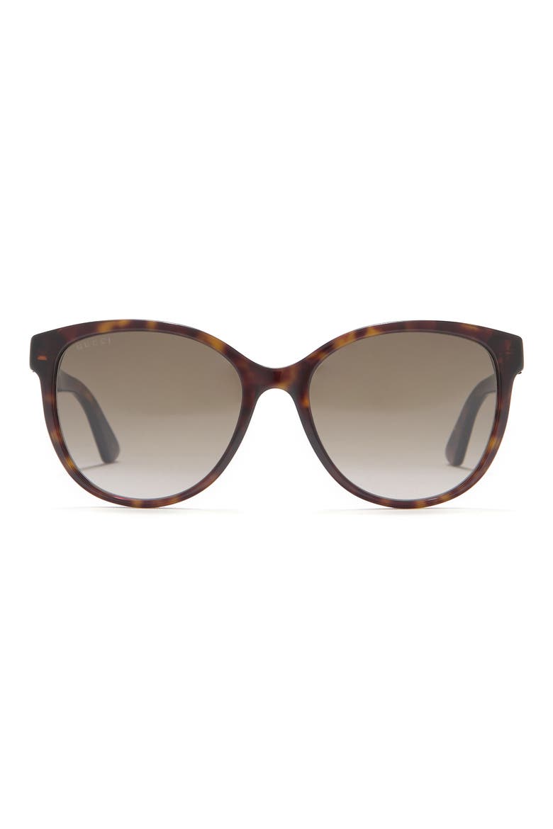 55mm Sunglasses, Main, color, HAVANA