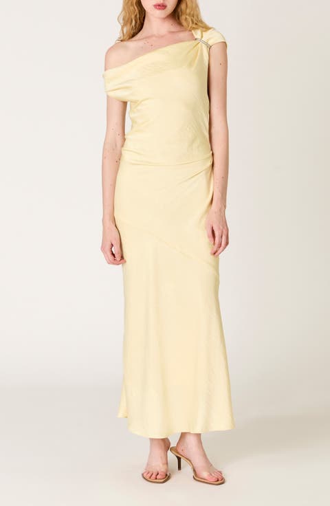 Hiedra One-Shoulder Gown