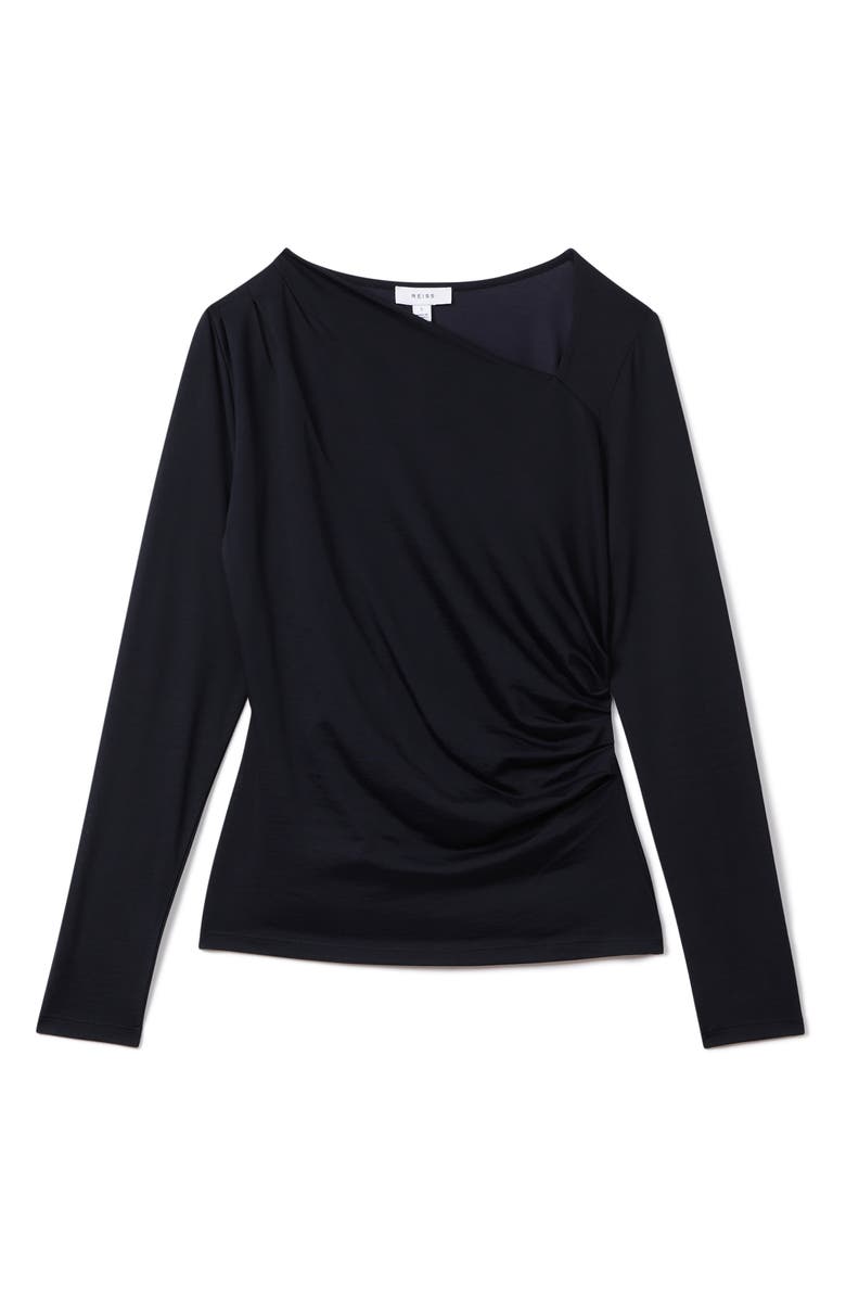 Reiss Sandy Asymmetric Neck Top, Alternate, color, 