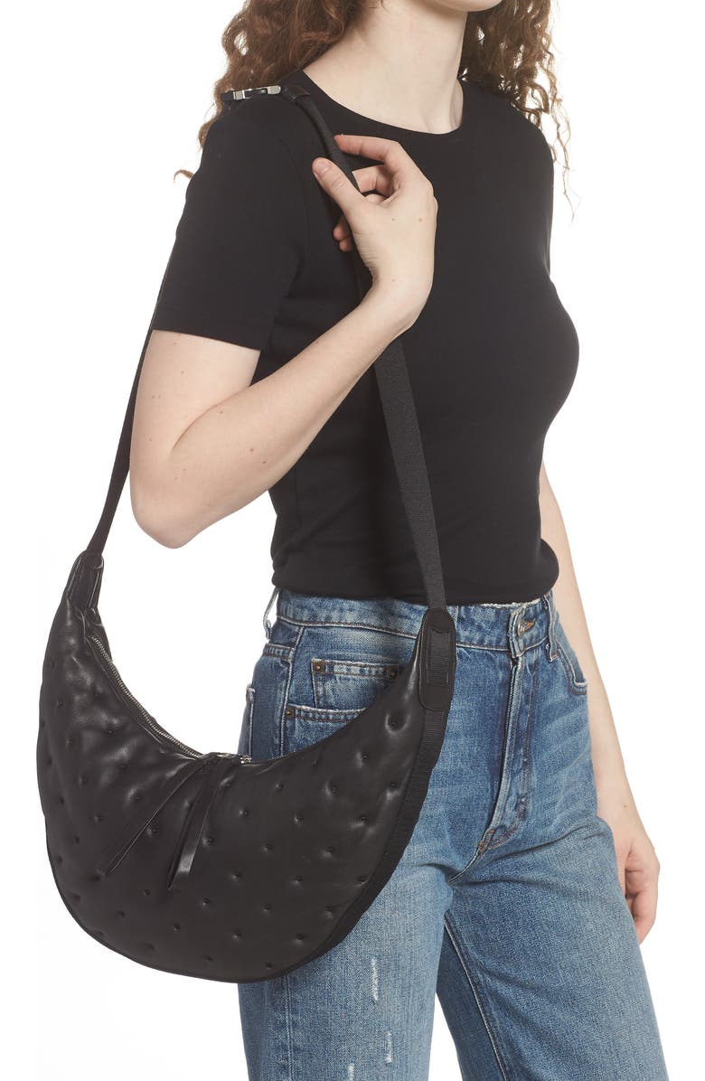 rag & bone Riser Leather Crossbody Bag, Alternate, color,