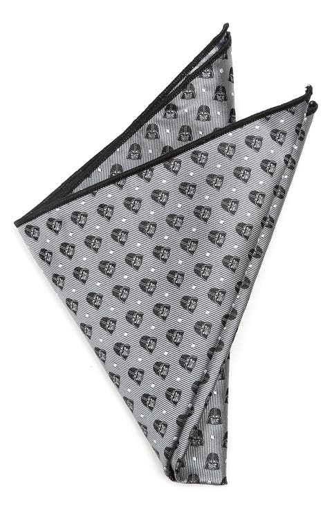 Darth Vader Dot Silk Pocket Square