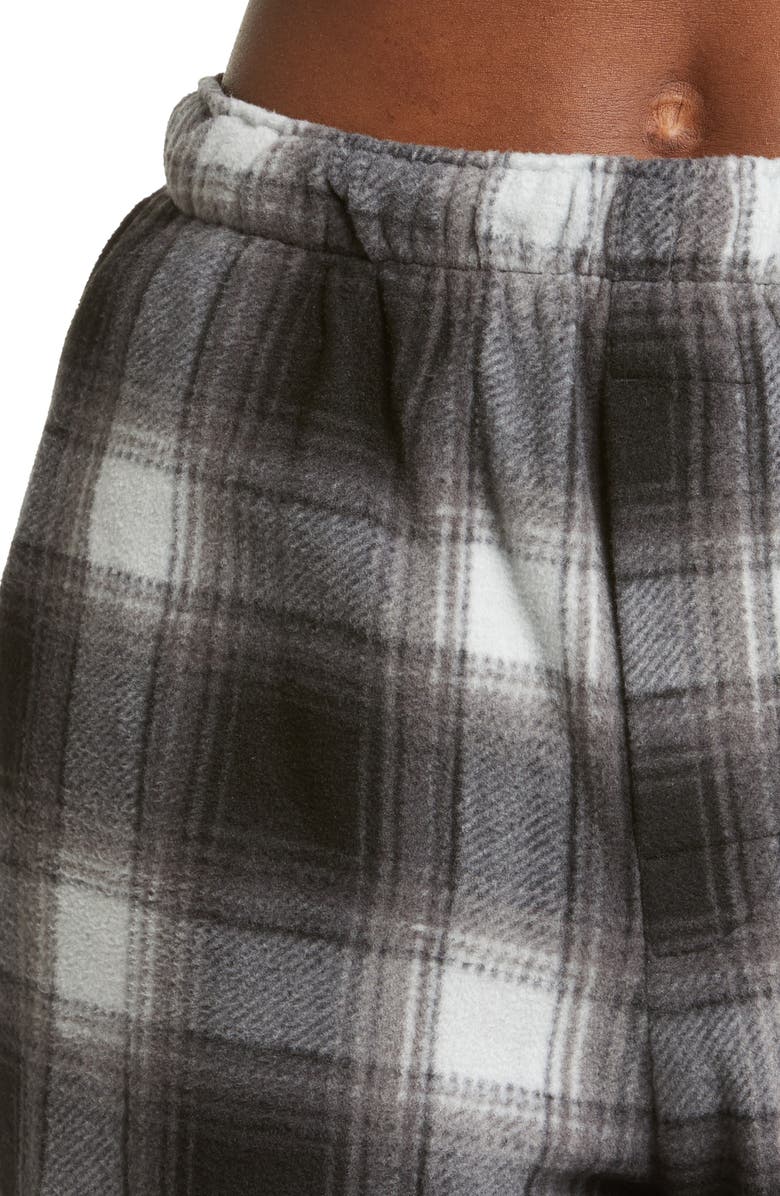 SKIMS Plaid Sleep Shirt & Pants Set, Alternate, color, 