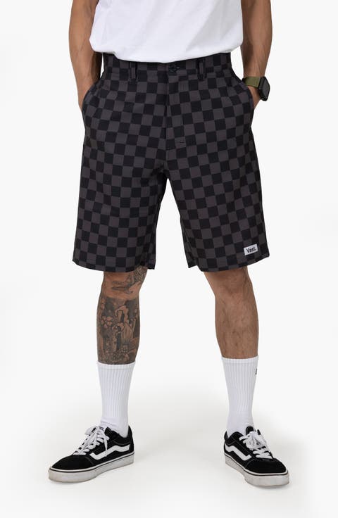 Check Hybrid Board Shorts