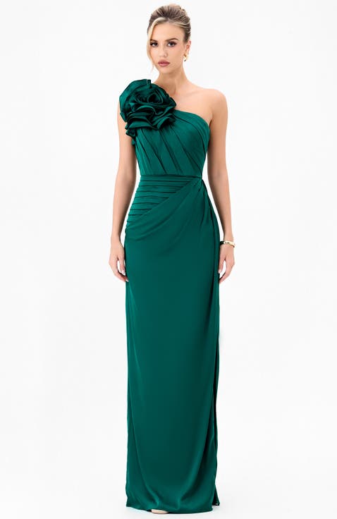 Vacation Asymmetric Gown