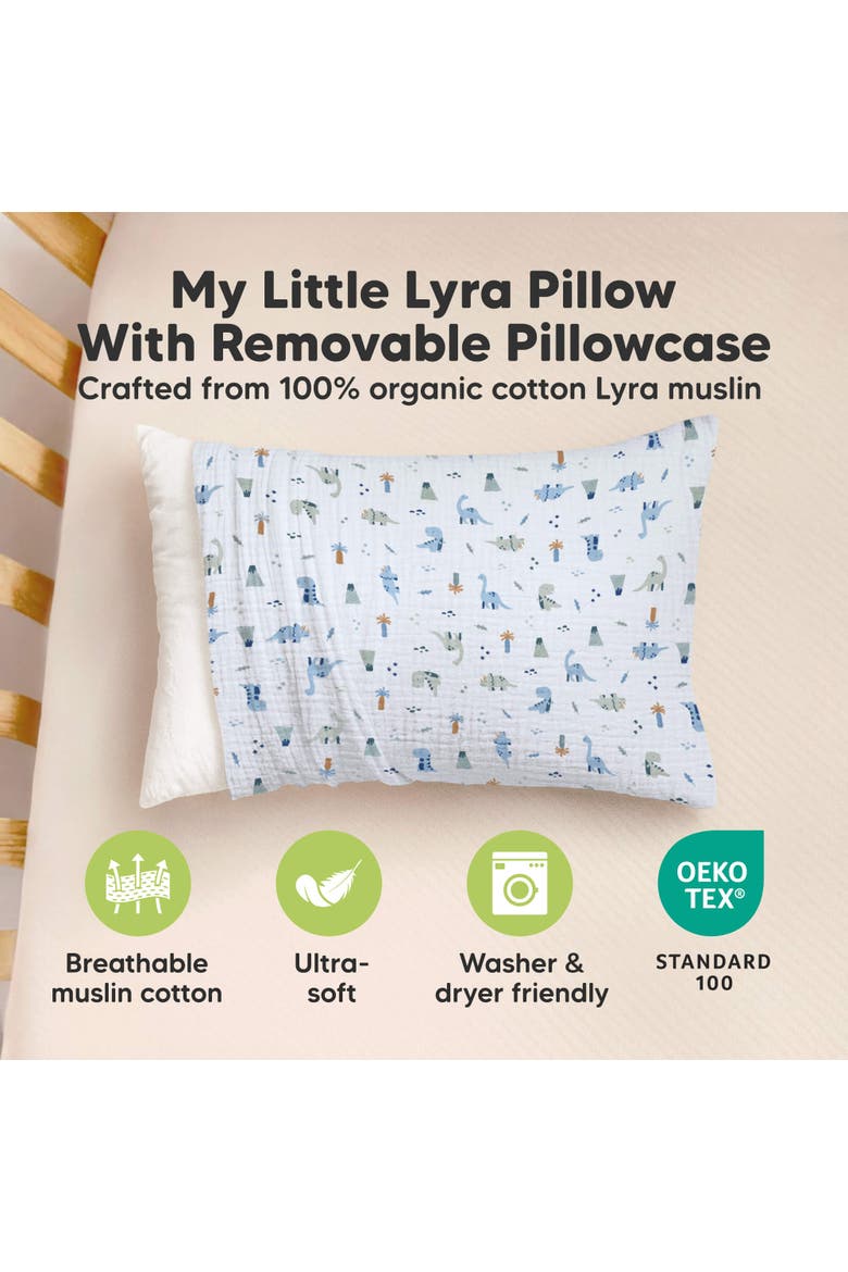My Little Lyra Pillow, Alternate, color, Dino Park