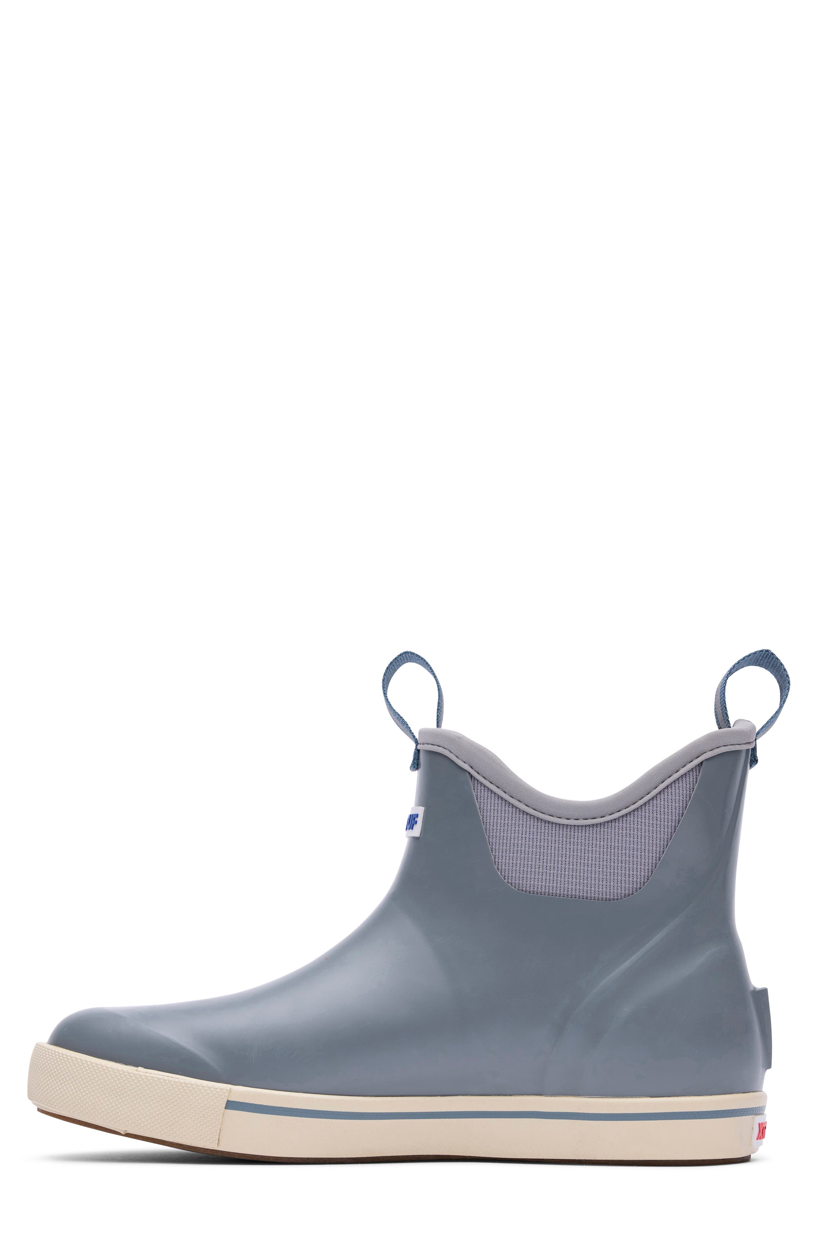 Waterproof Ankle Deck Boot, Alternate, color, GREY
