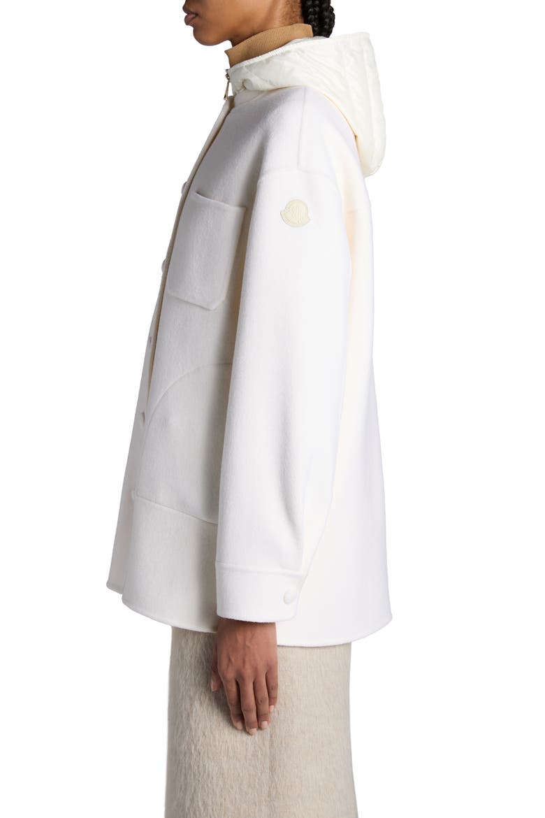 Bouchet Down Jacket, Alternate, color, WHITE