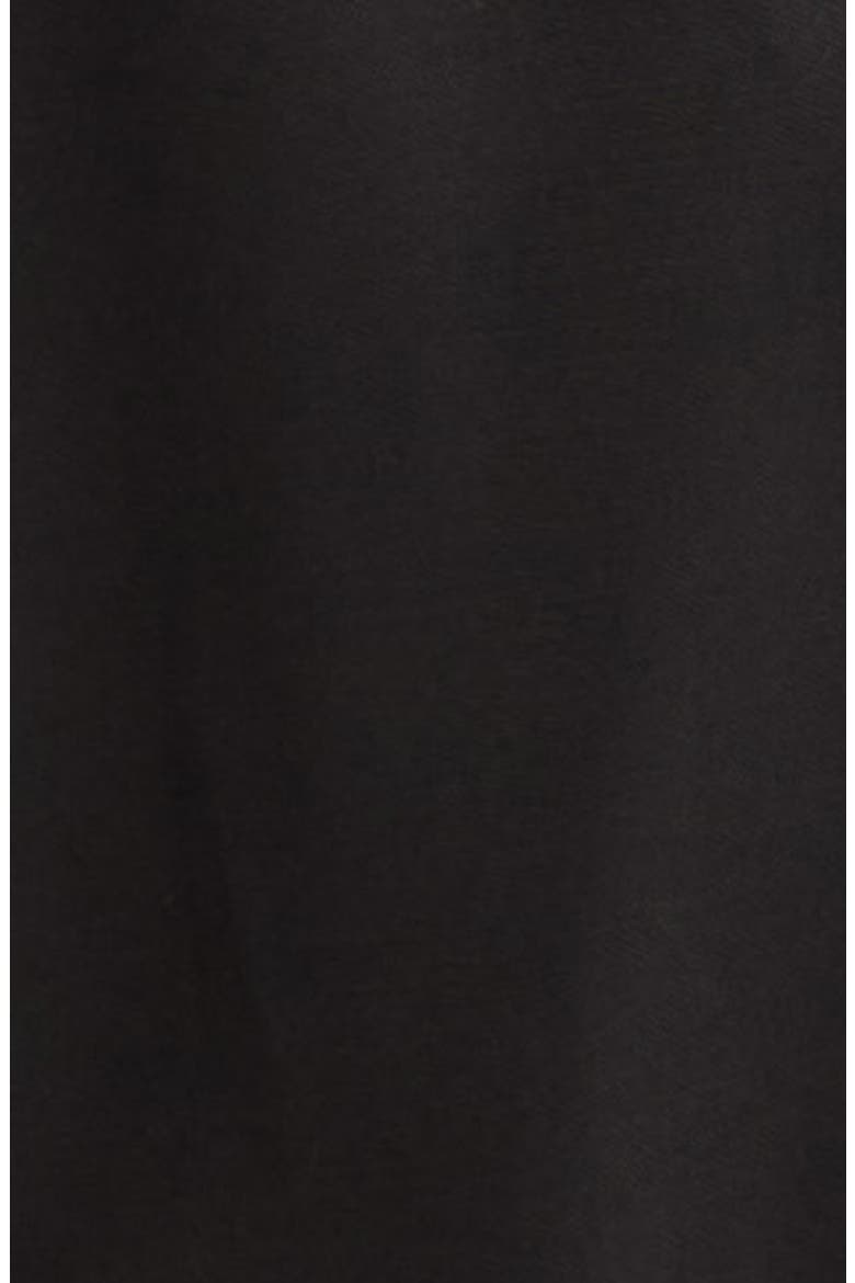 Belted Trench Coat, Alternate, color, BLACK
