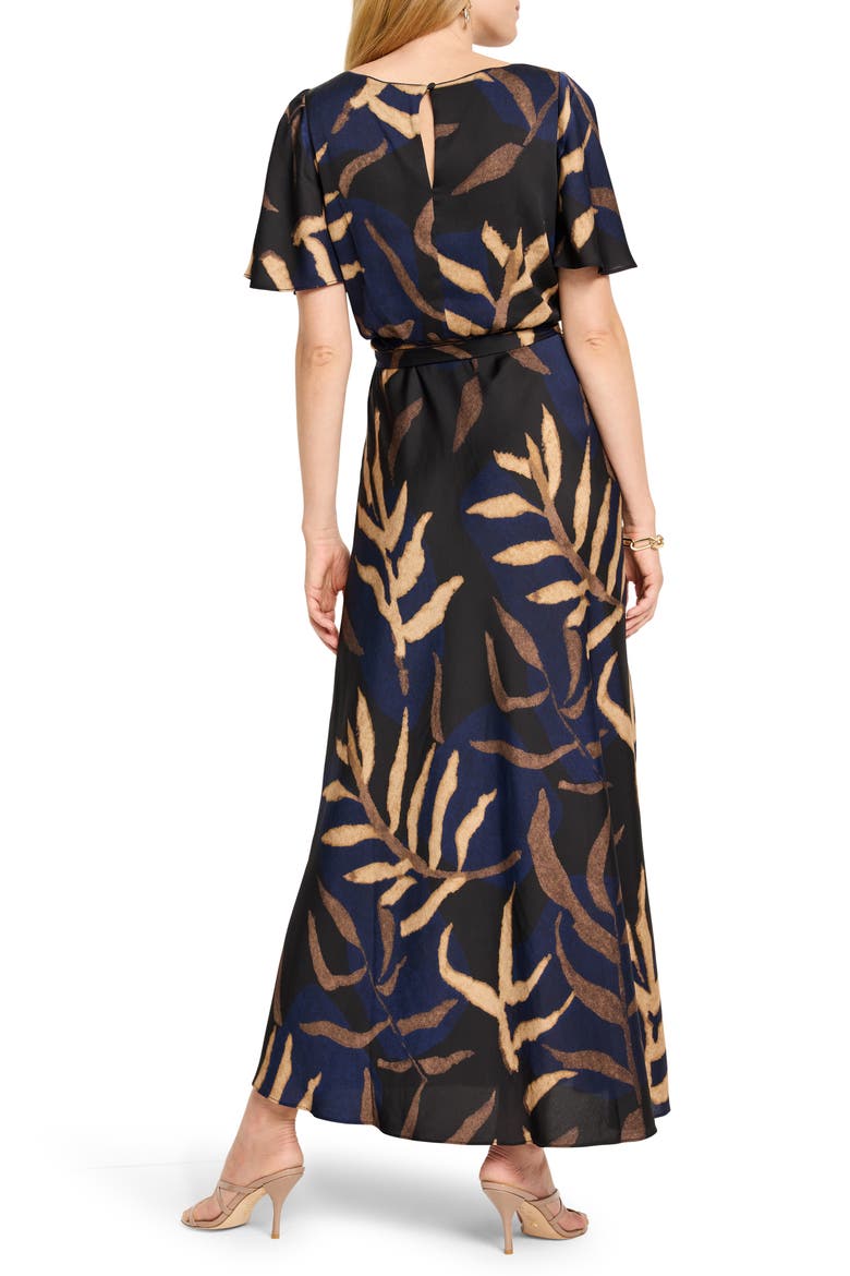 Midnight Fern Jeni Maxi Dress, Alternate, color, INDIGO MULTI